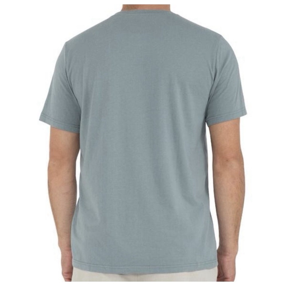 Free Fly Bamboo Flex Henley Short Sleeve Shirt Men's Size Large Green Button - Picture 2 of 8